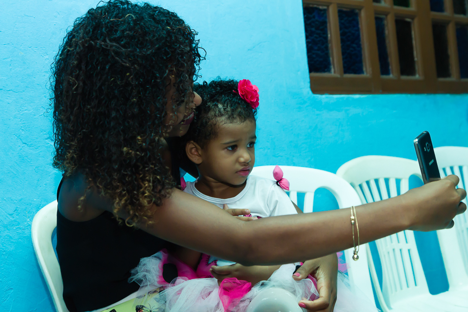 Selfie com Sophia pelo fotógrafo Douglas Maia
