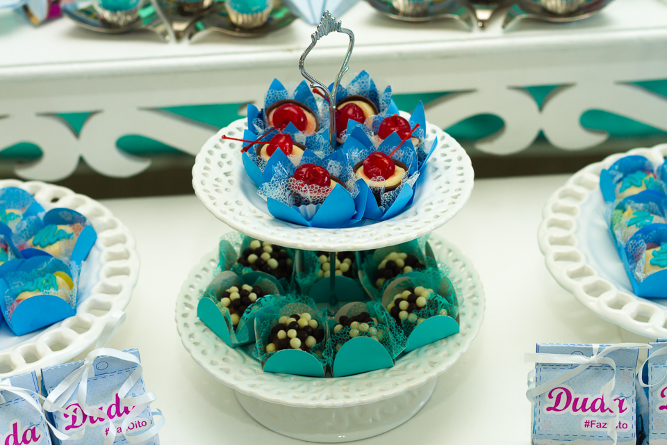 Bandeja com doces Tema Frozen pelo fotógrafo Douglas Maia