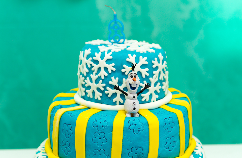 Bolo Tema Frozen Maria Eduarda 8 anos pelo fotógrafo Douglas Maia