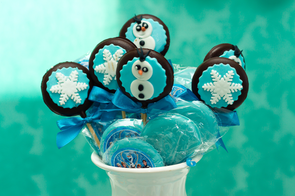 Pirulito de chocolate Olaf Frozen pelo fotógrafo Douglas Maia