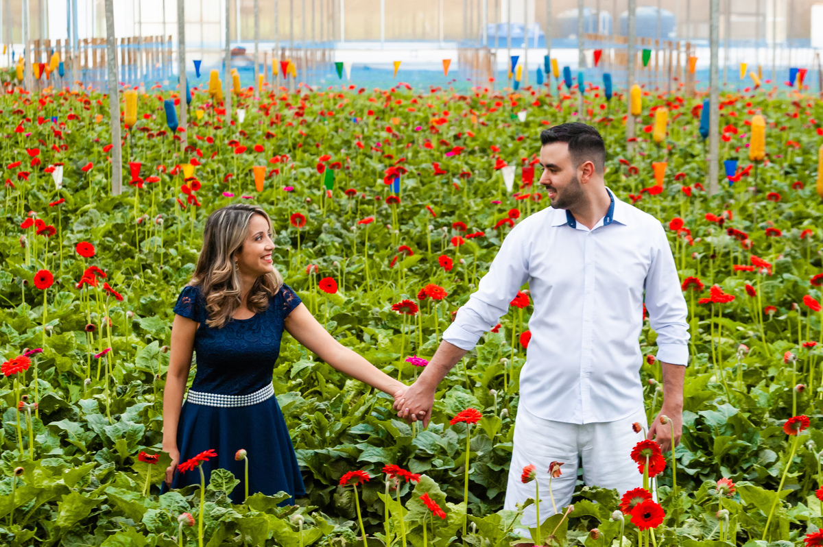 ensaio flores casal holambra