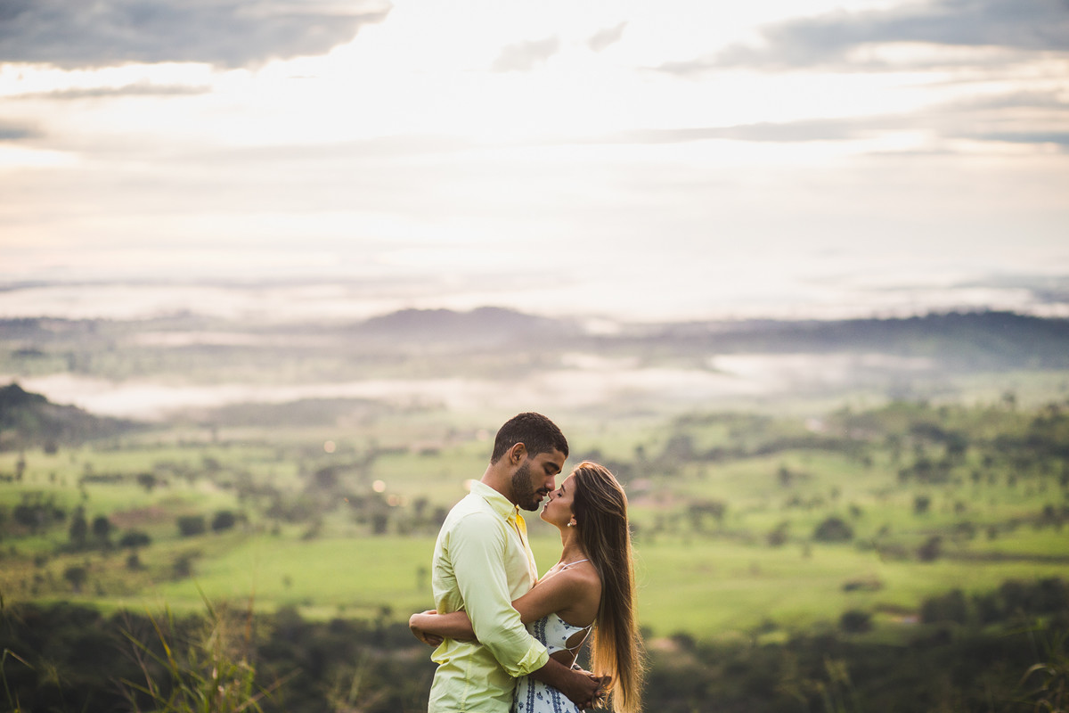 ensaio de casar ao nascer do sol
