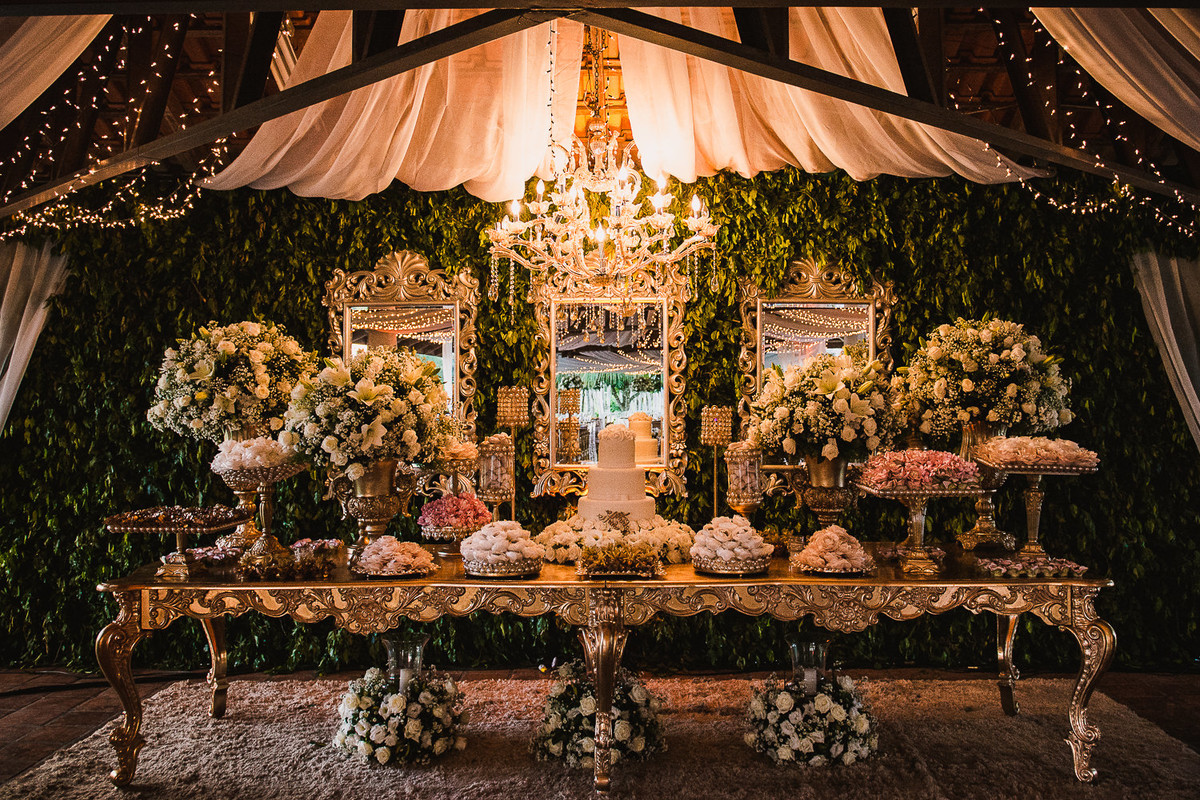 decoração da festa