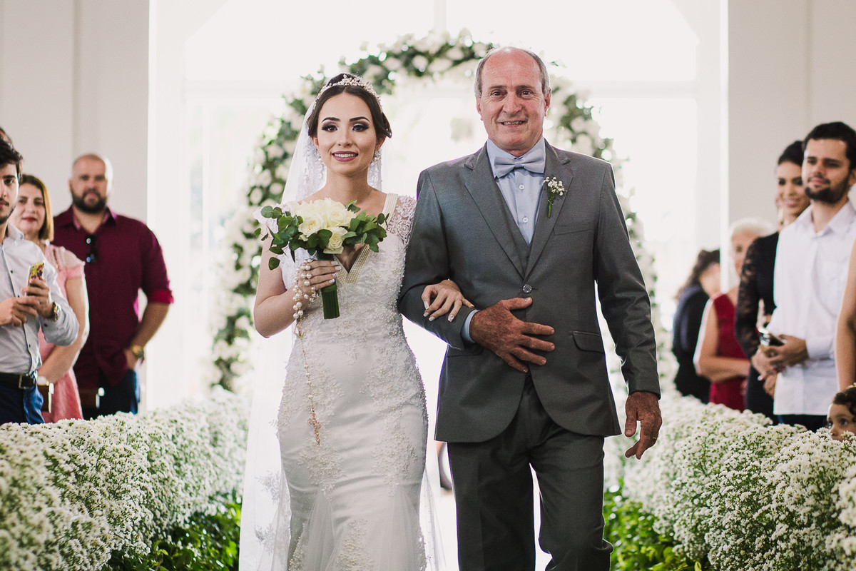noiva e pai
