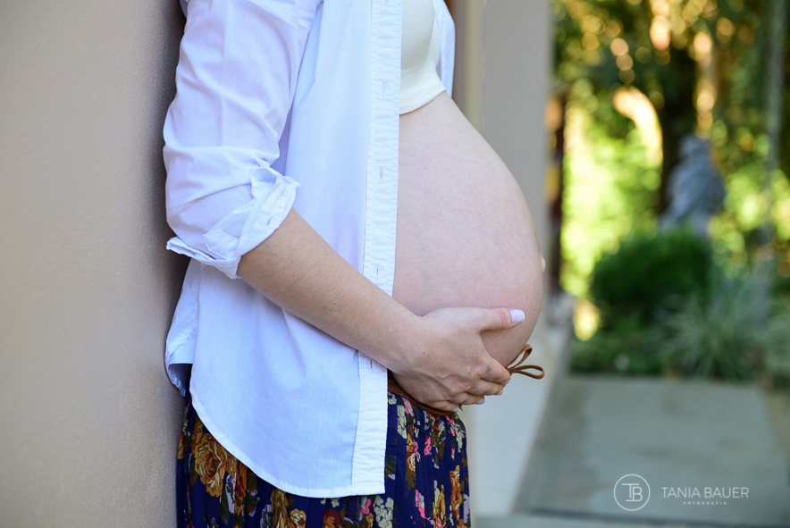 Fotografia de Gestante - São Bento do Sul, Campo Alegre, Rio Negrinho - Fotografa Tania Bauer