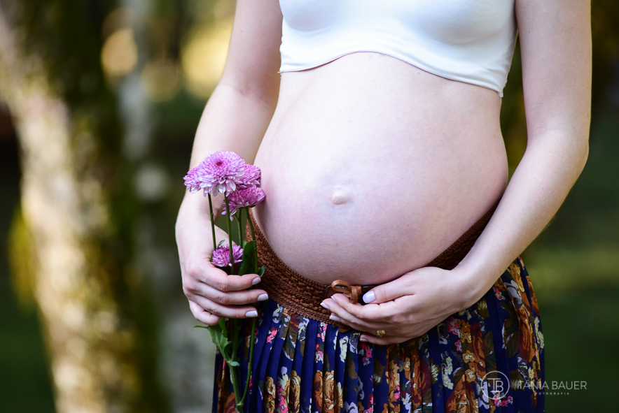 Fotografia de Gestante - São Bento do Sul, Campo Alegre, Rio Negrinho - Fotografa Tania Bauer
