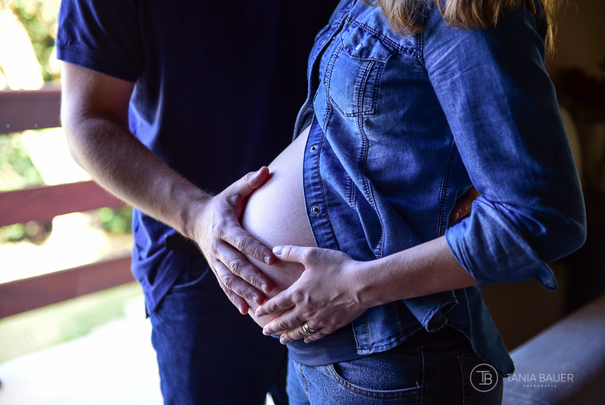 Fotografia de Gestante - São Bento do Sul, Campo Alegre, Rio Negrinho - Fotografa Tania Bauer
