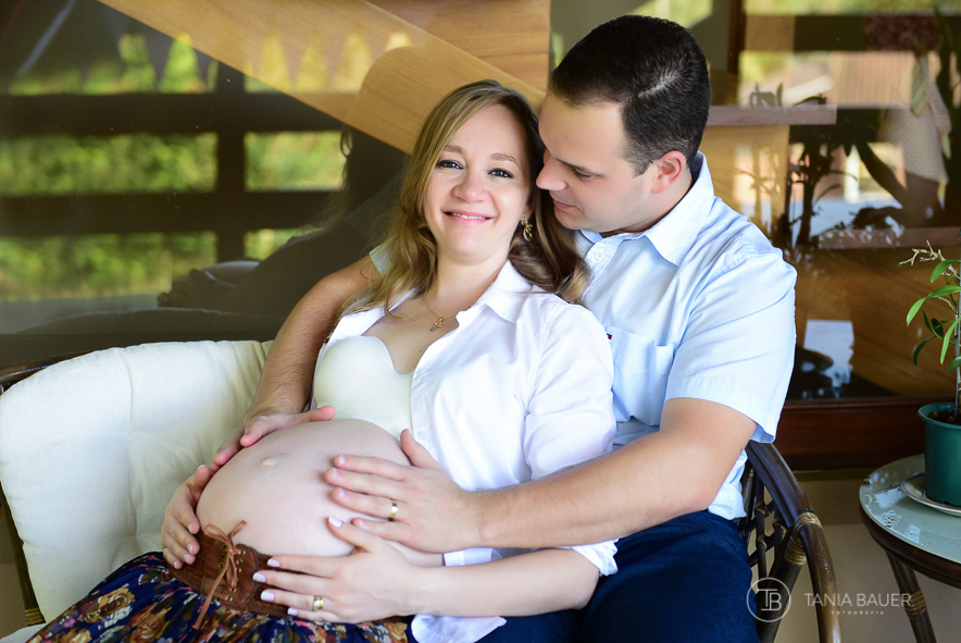 Fotografia de Gestante - São Bento do Sul, Campo Alegre, Rio Negrinho - Fotografa Tania Bauer