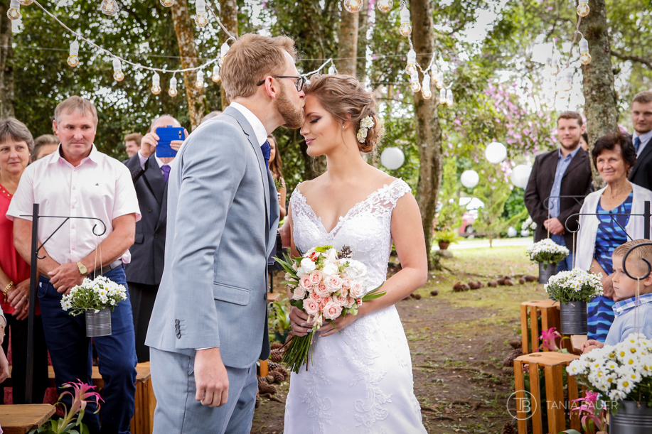 Fotografia de Casamento - Fotografa Tania Bauer - Fotografa Santa Catarina - Campo Alegre - SC