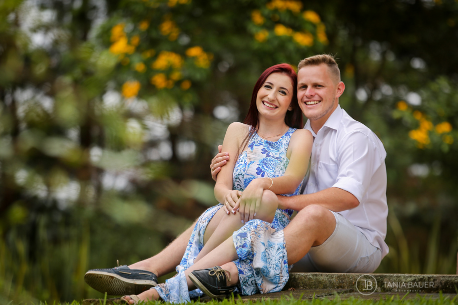 Ensaio noivos Milena e Luiz - Fotografa Tania Bauer - São Bento do Sul - SC
