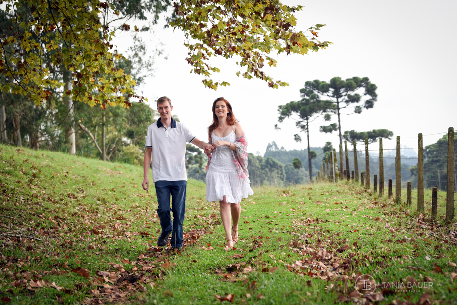 Ensaio noivos Milena e Ricardo - Fotografa Tania Bauer - São Bento do Sul - SC