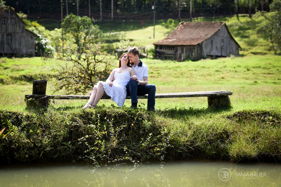 Ensaio noivos Milena e Ricardo - Fotografa Tania Bauer - São Bento do Sul - SC