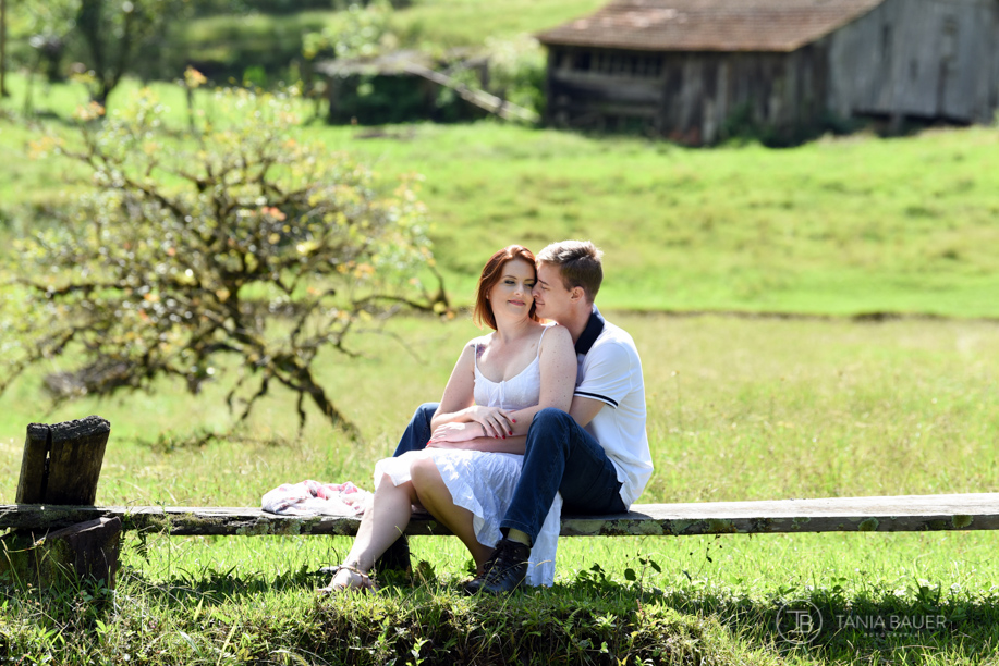 Ensaio noivos Milena e Ricardo - Fotografa Tania Bauer - São Bento do Sul - SC