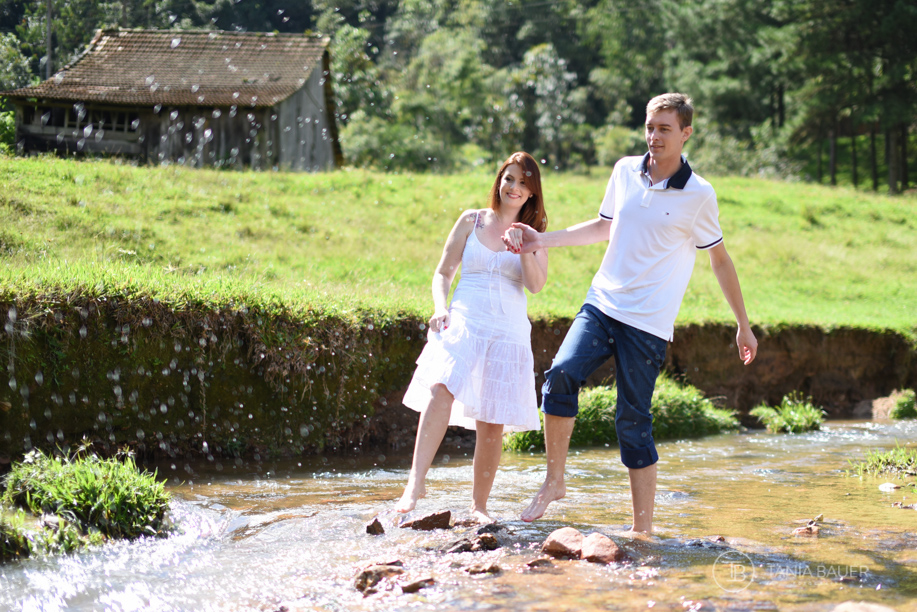 Ensaio noivos Milena e Ricardo - Fotografa Tania Bauer - São Bento do Sul - SC