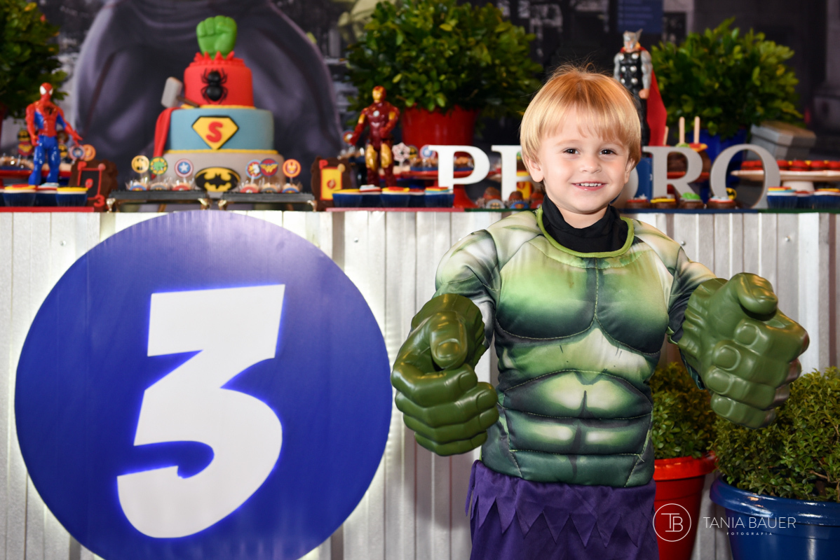Tania Bauer Fotografia - Fotografia de Festa Infantil - Pedro três anos