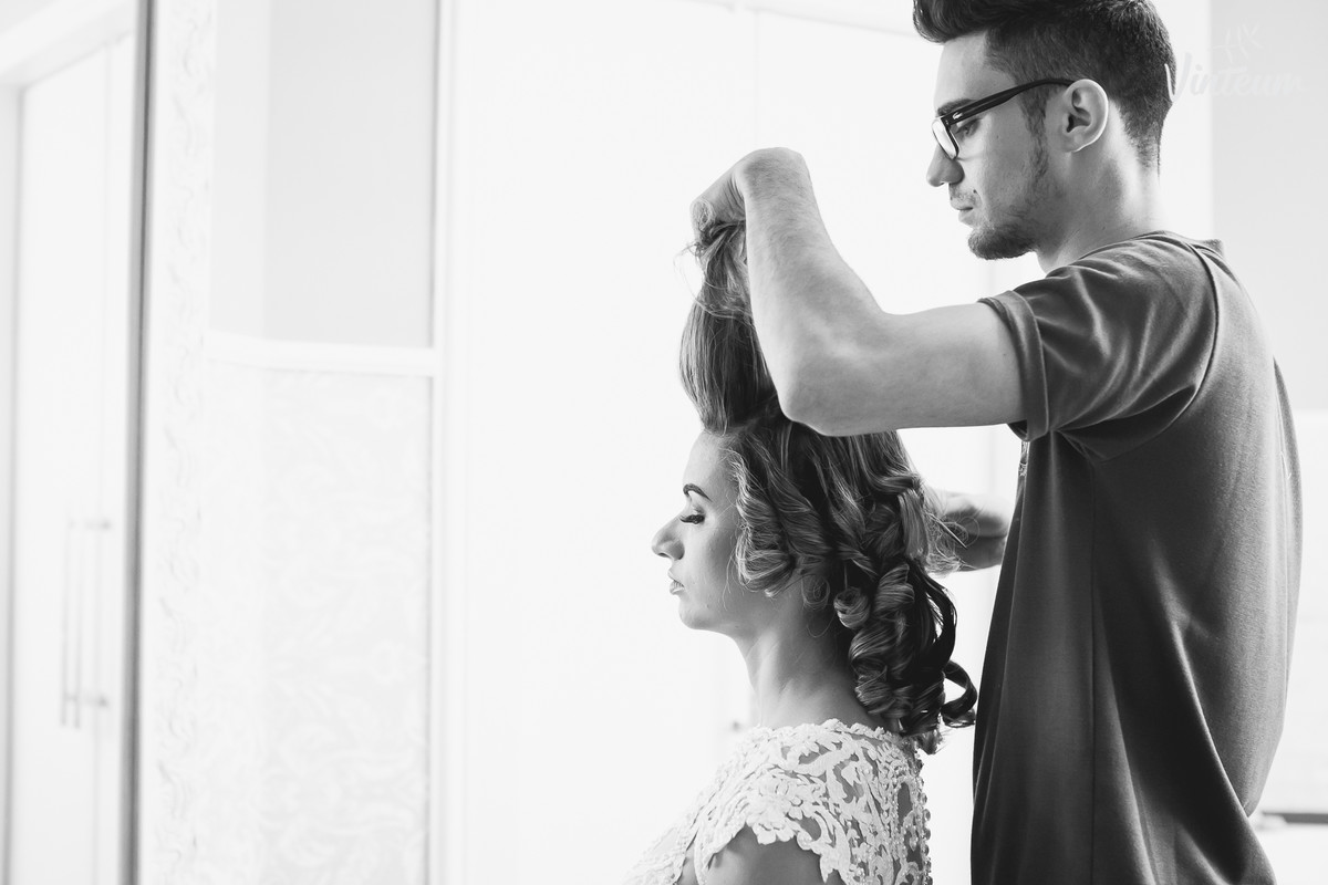 Casamento, penteado noiva
