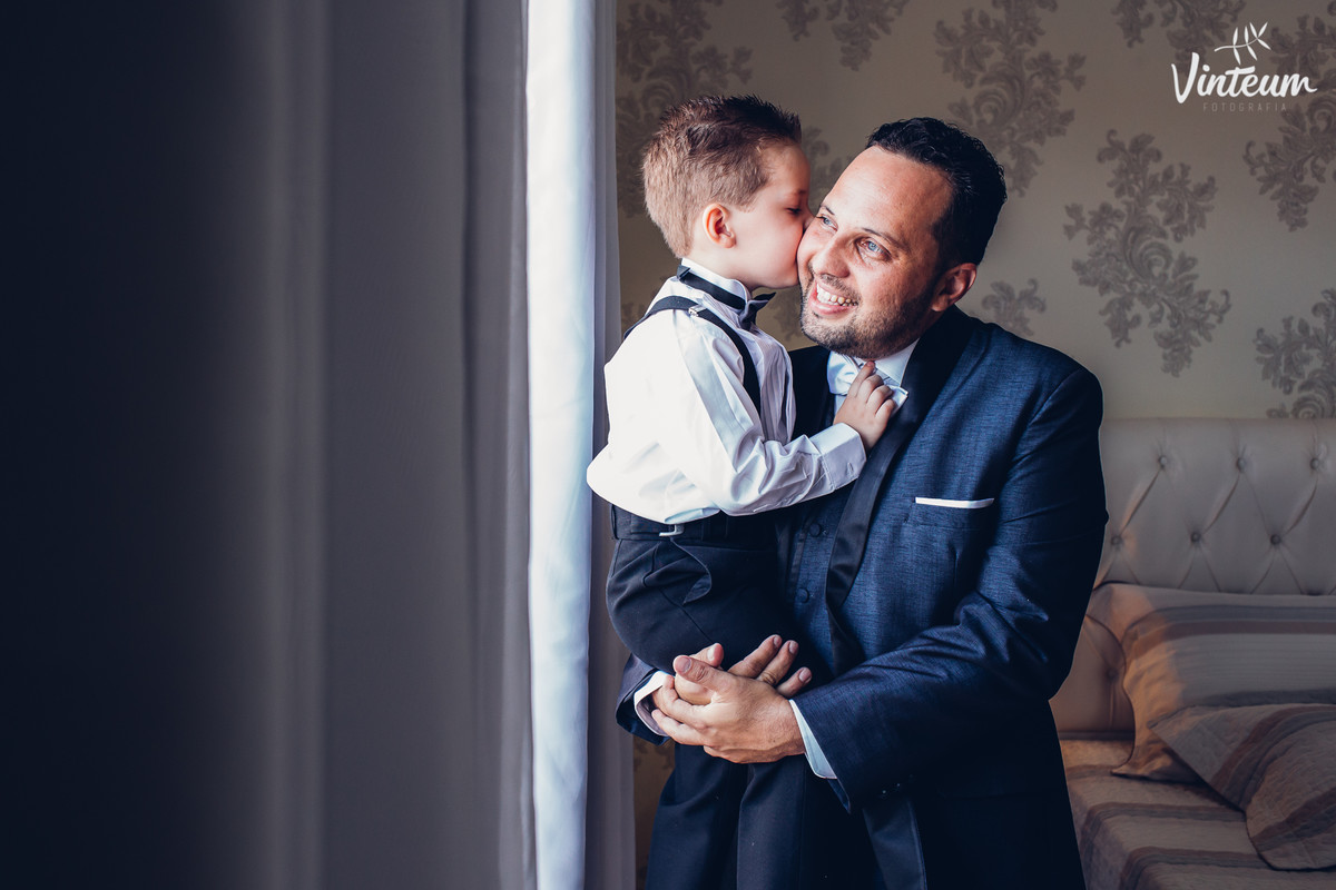 Casamento, pai e filho