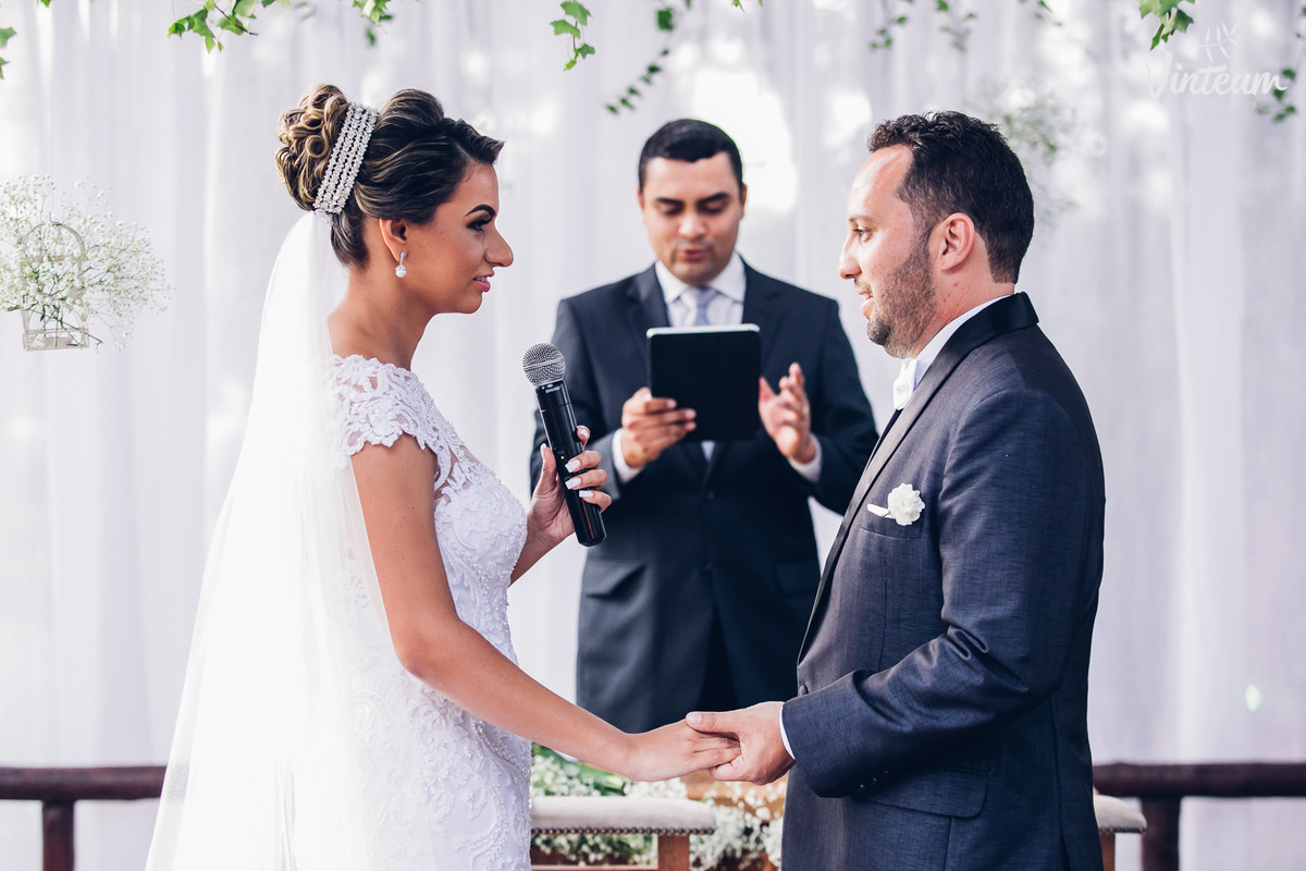 Casamento ao ar livre