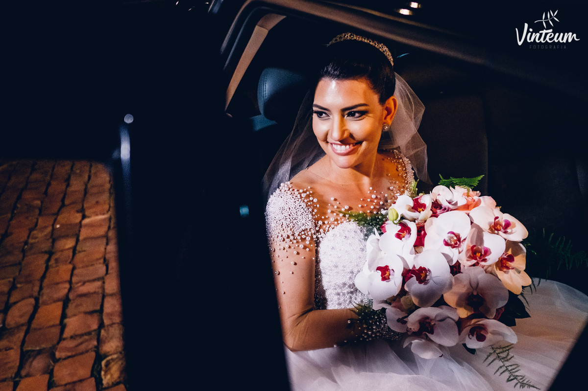 Casamento, noiva, buquê