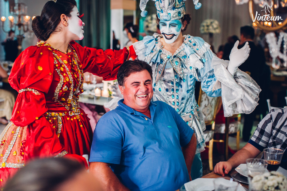 Festa de casamento, alegria