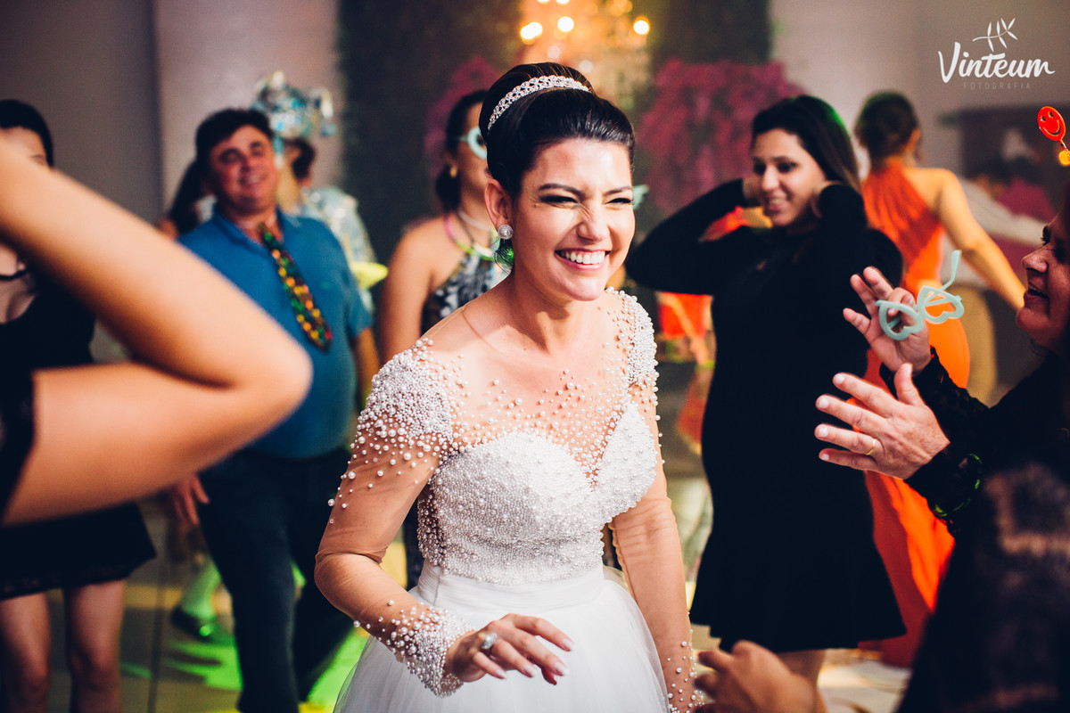 Festa de casamento, noiva