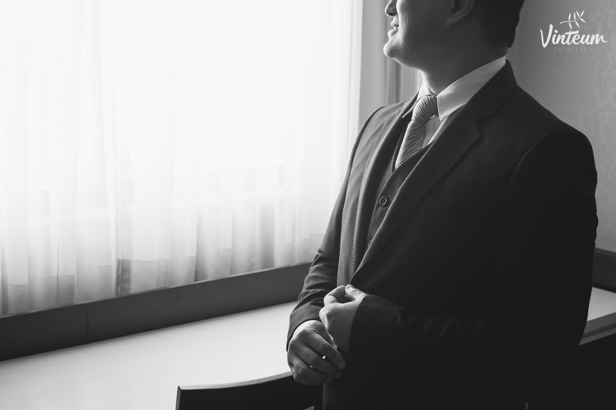 Casamento, making of, noivo