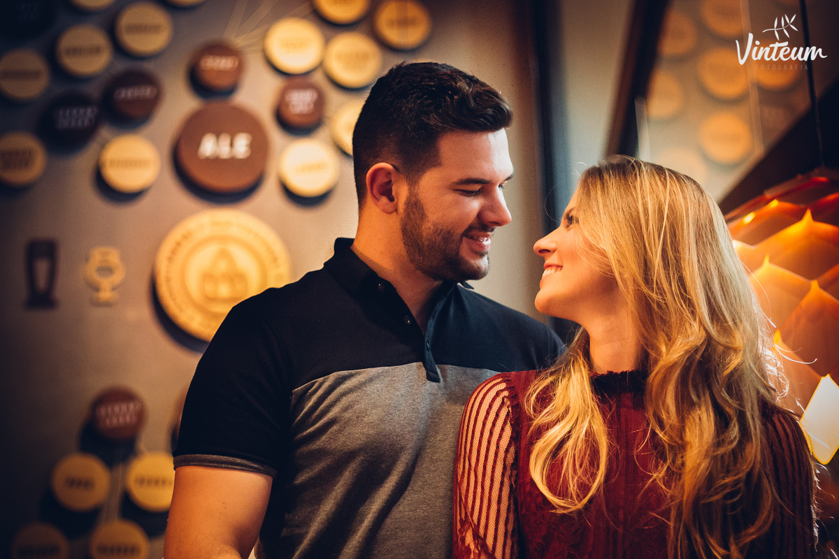 Casal, sorriso, amor