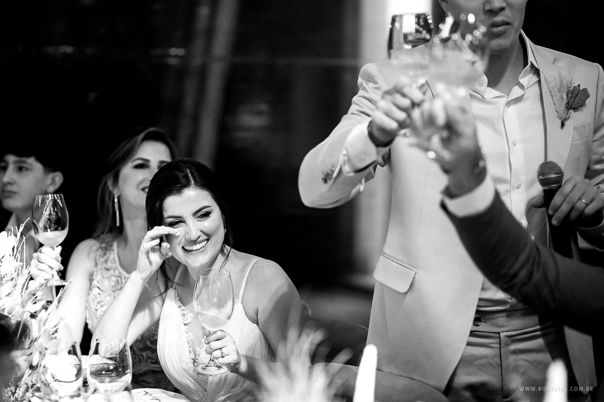 espumante no casamento