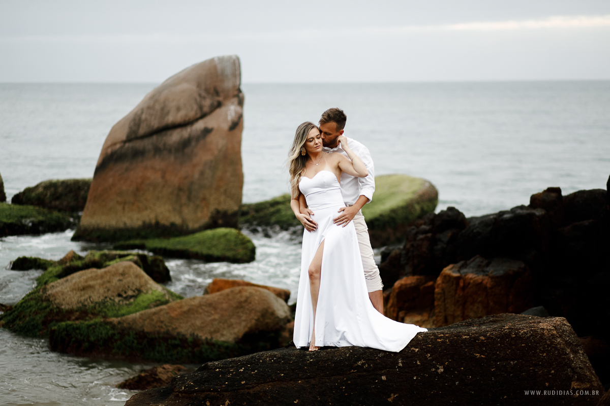 ensaio pré wedding na praia do rosa
