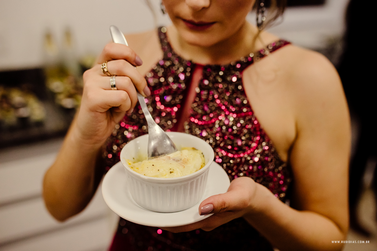 escondidinho na festa de formatura