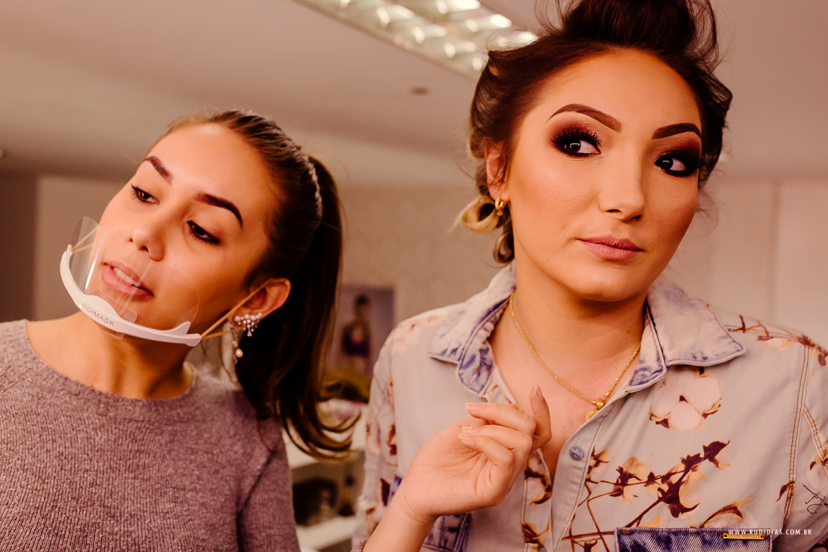 making of formatura salão beleza