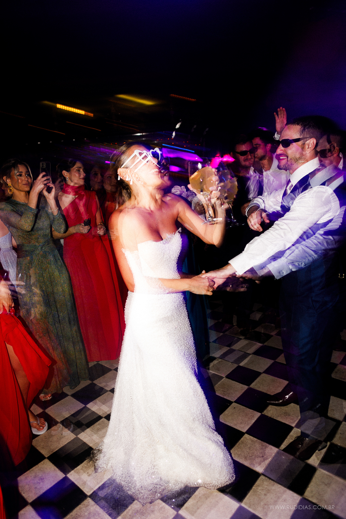 Marina e João encerram uma celebração que ficará para sempre na memória.