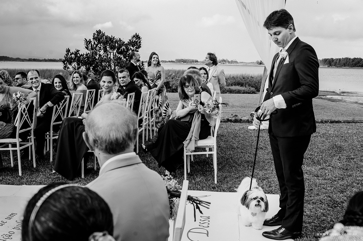 entrada do noivo no casamento em osorio