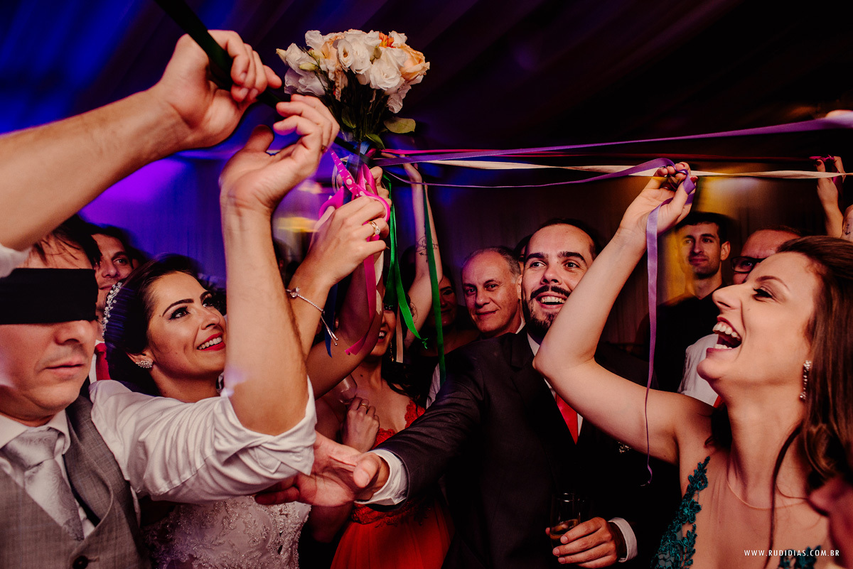 hora do buquet da noiva