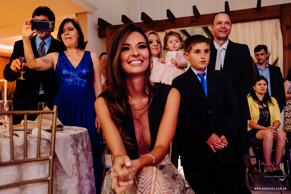 madrinha na festa de 15 da mariana