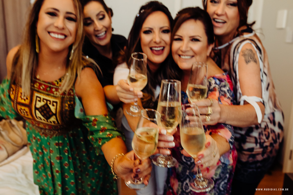 brinde com madrinhas