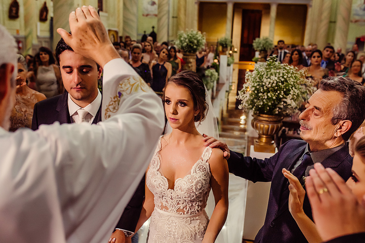 benção da família aos noivos