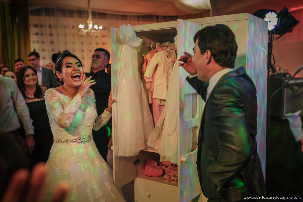 Casamento em Arara/PB, alegria do casal