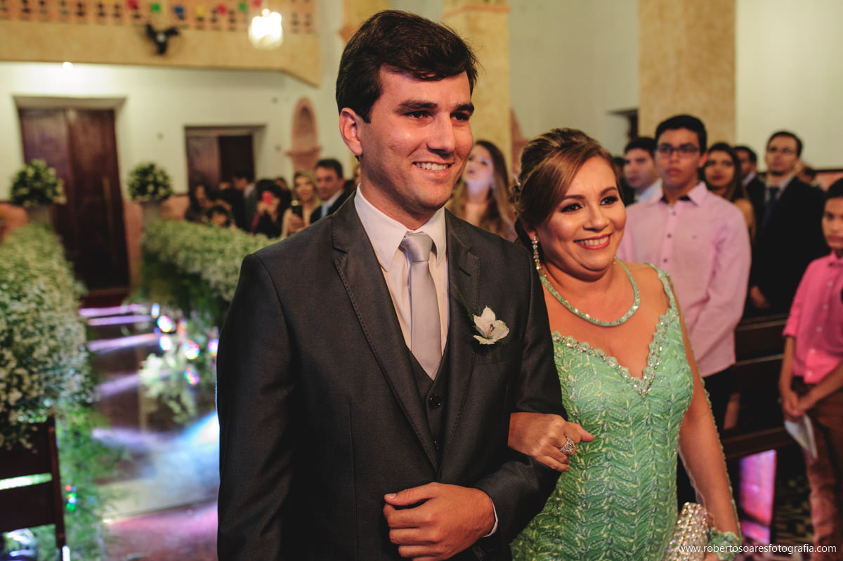 Casamento em Arara/PB, entrada noivo