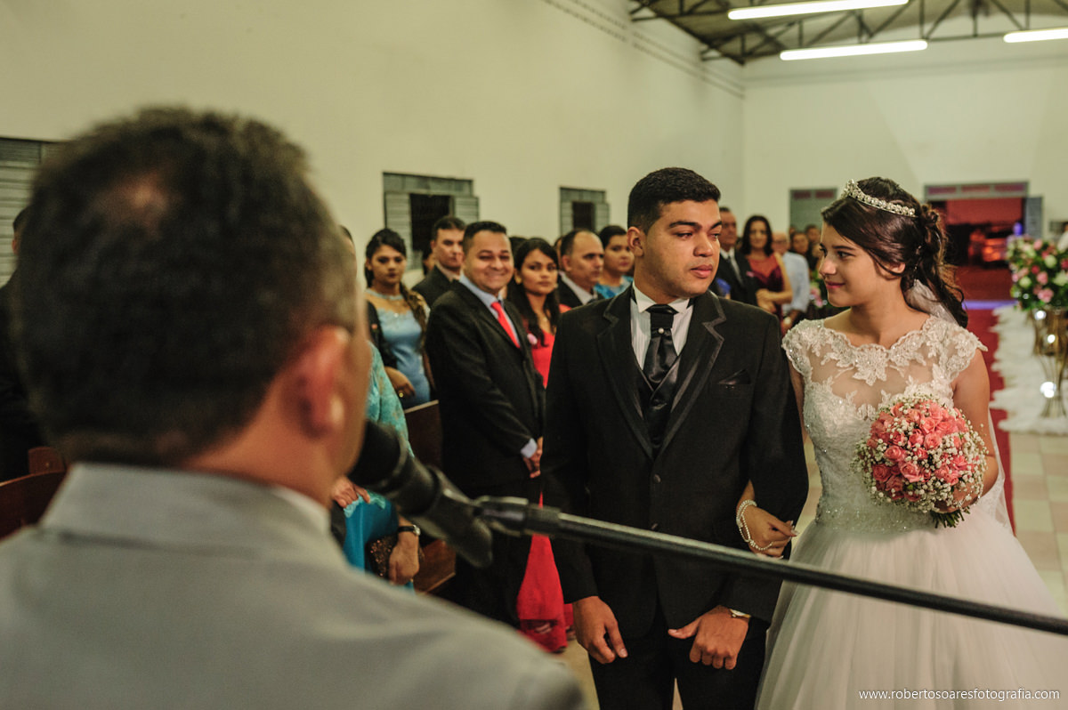 troca de olhares, Casamento em Arara-PB