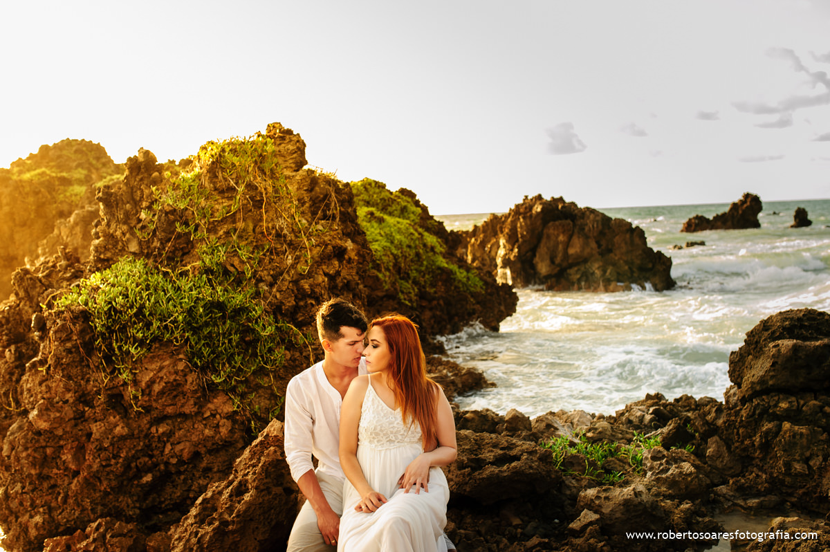 Romantismo na Praia de Tamababa