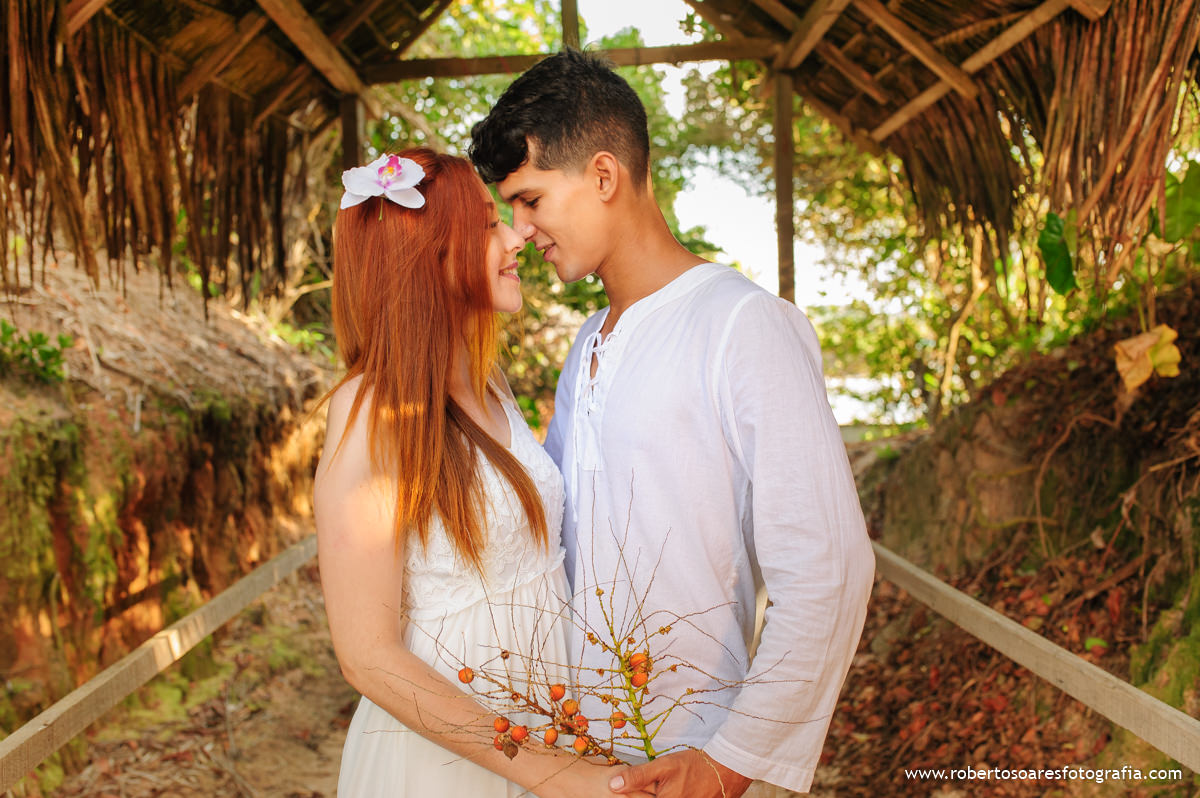 Romantismo na Praia de Tamababa