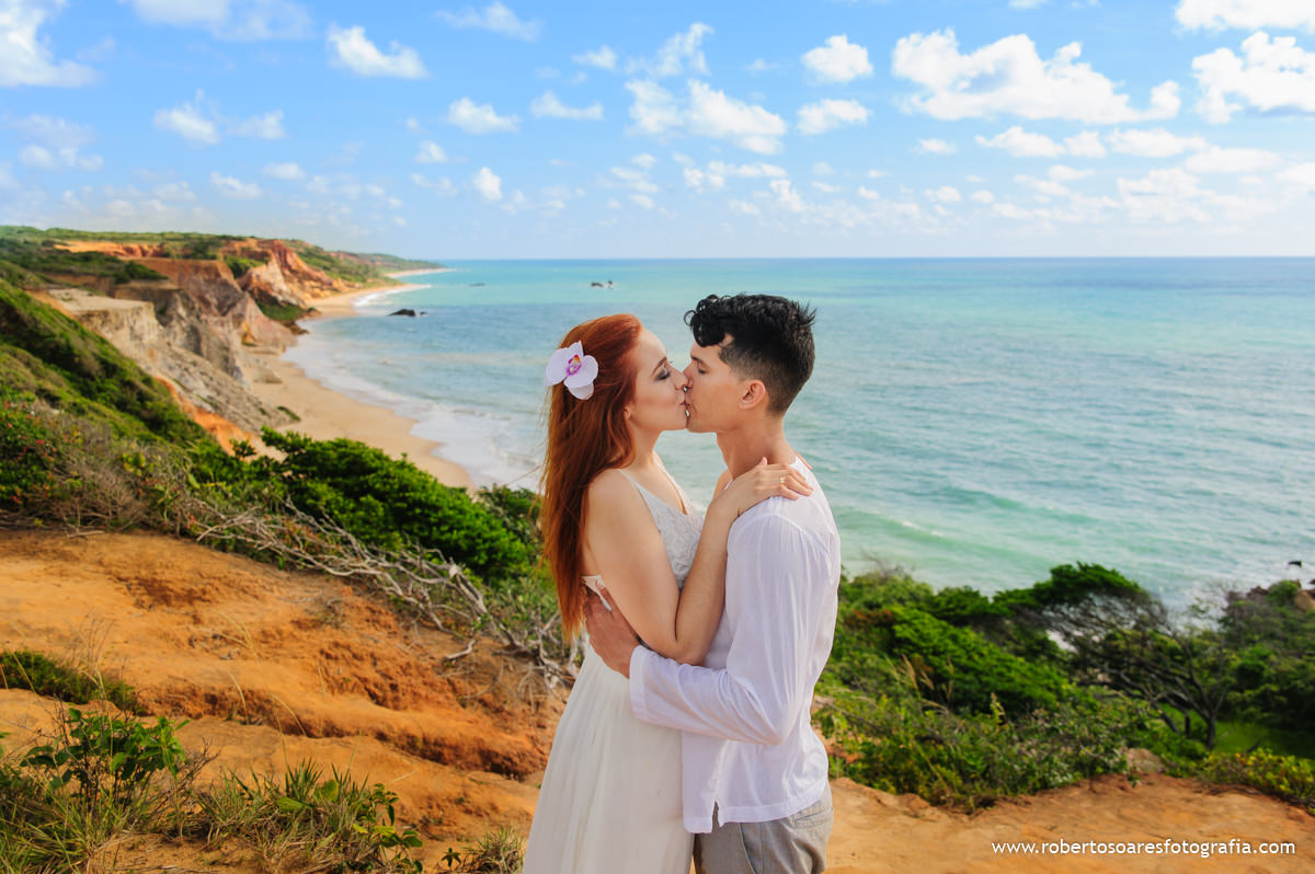 Romantismo na Praia de Tamababa