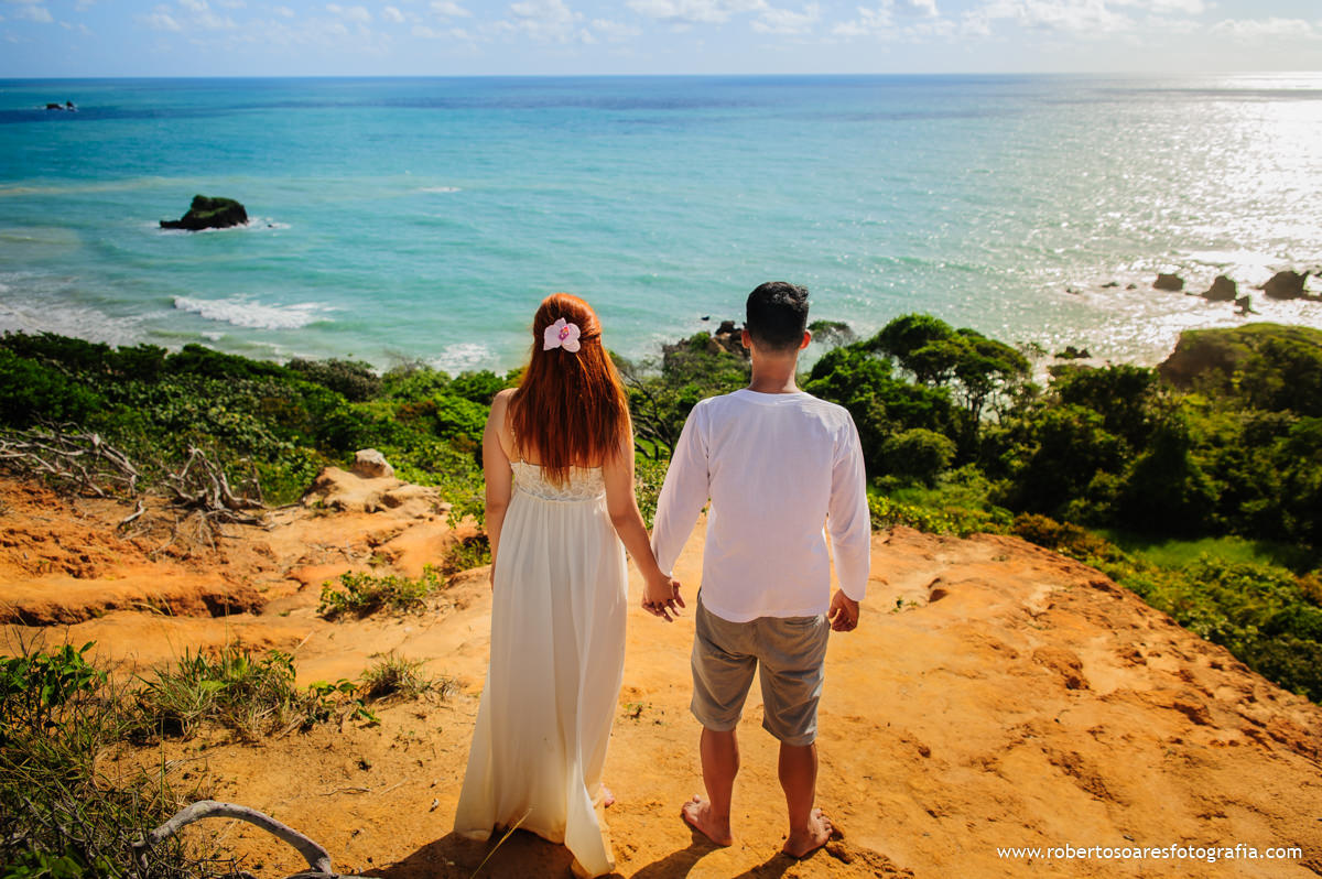 Romantismo na Praia de Tamababa