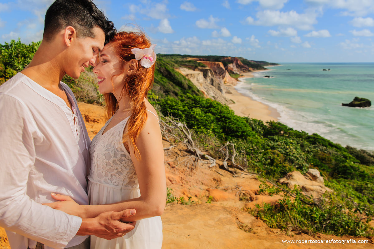 Romantismo na Praia de Tamababa