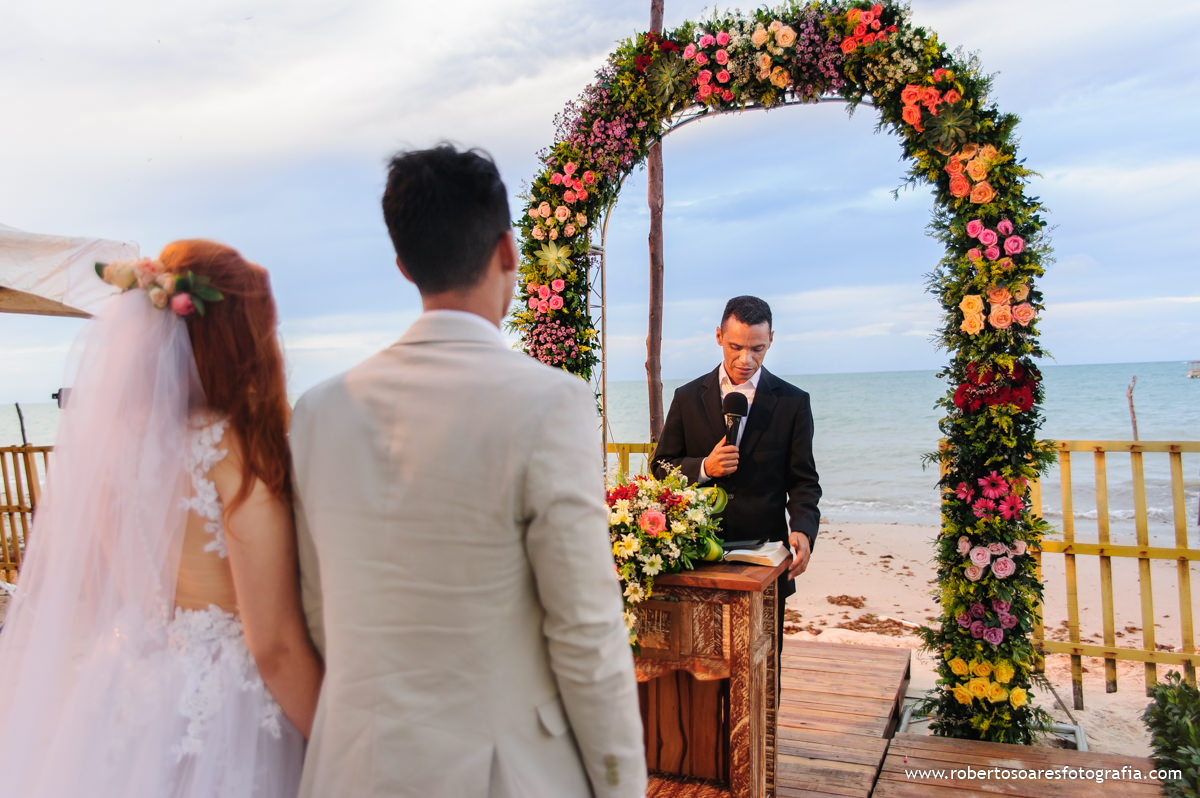 casamento na praia