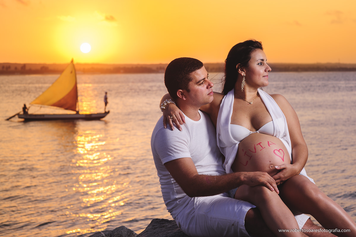 Ensaio de Gestante, Ensaio de Família na Paraíba, Gestante Feliz