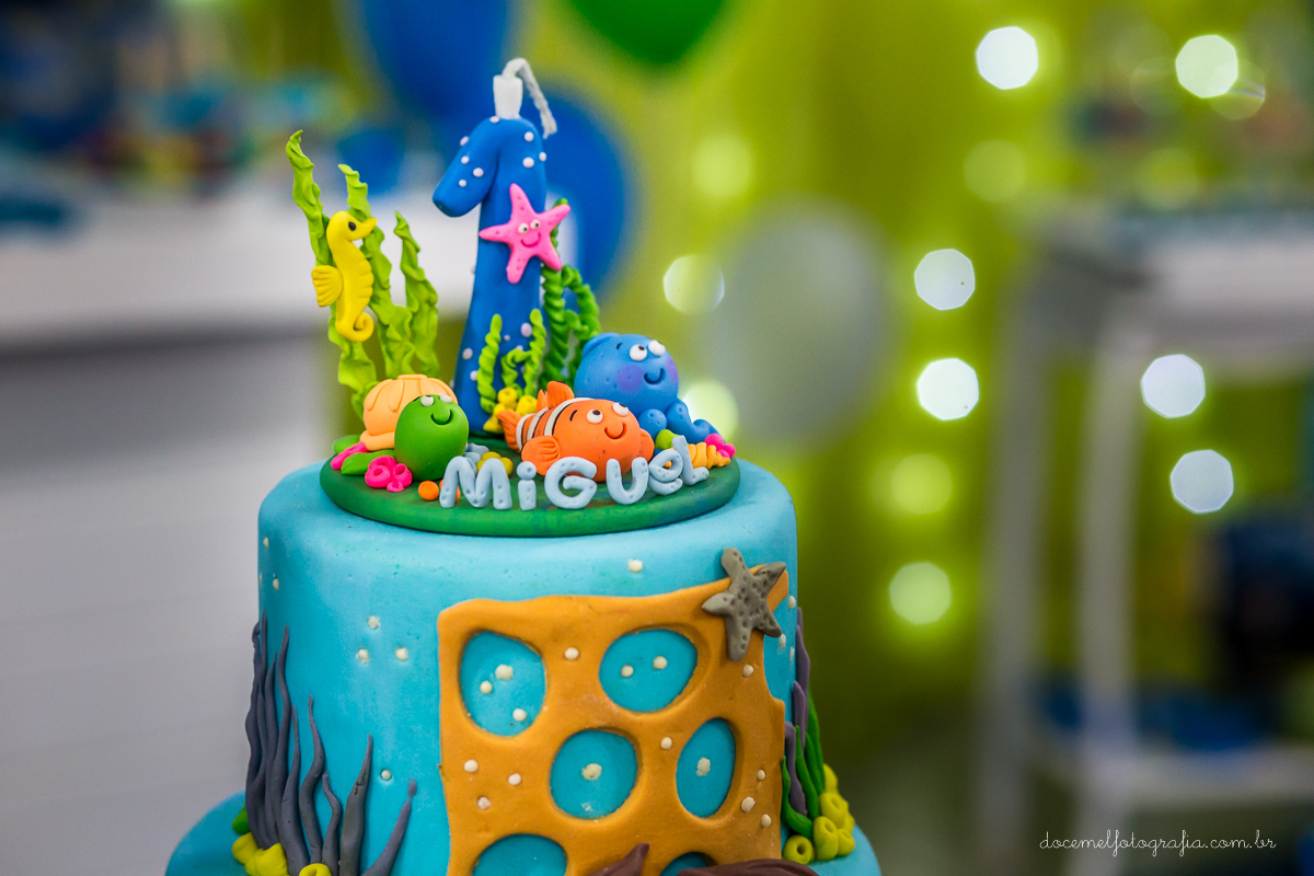 fotografia infantil,primeiro aninho, festas,festa no fundo mar, fotografia infantil São Gonçalo, fotografia infantil Niterói, doce mel fotografia, foto de crianças