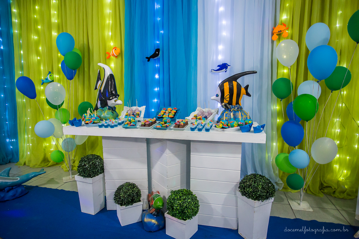 fotografia infantil,primeiro aninho, festas,festa no fundo mar, fotografia infantil São Gonçalo, fotografia infantil Niterói, doce mel fotografia, foto de crianças