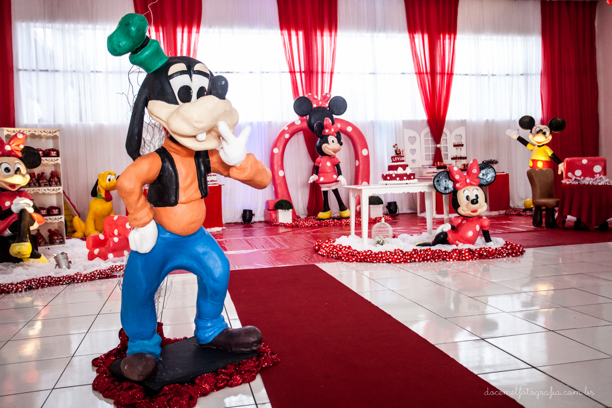 festas infantis, minie vermelha, salão de festas Gioia, São Gonçalo-RJ